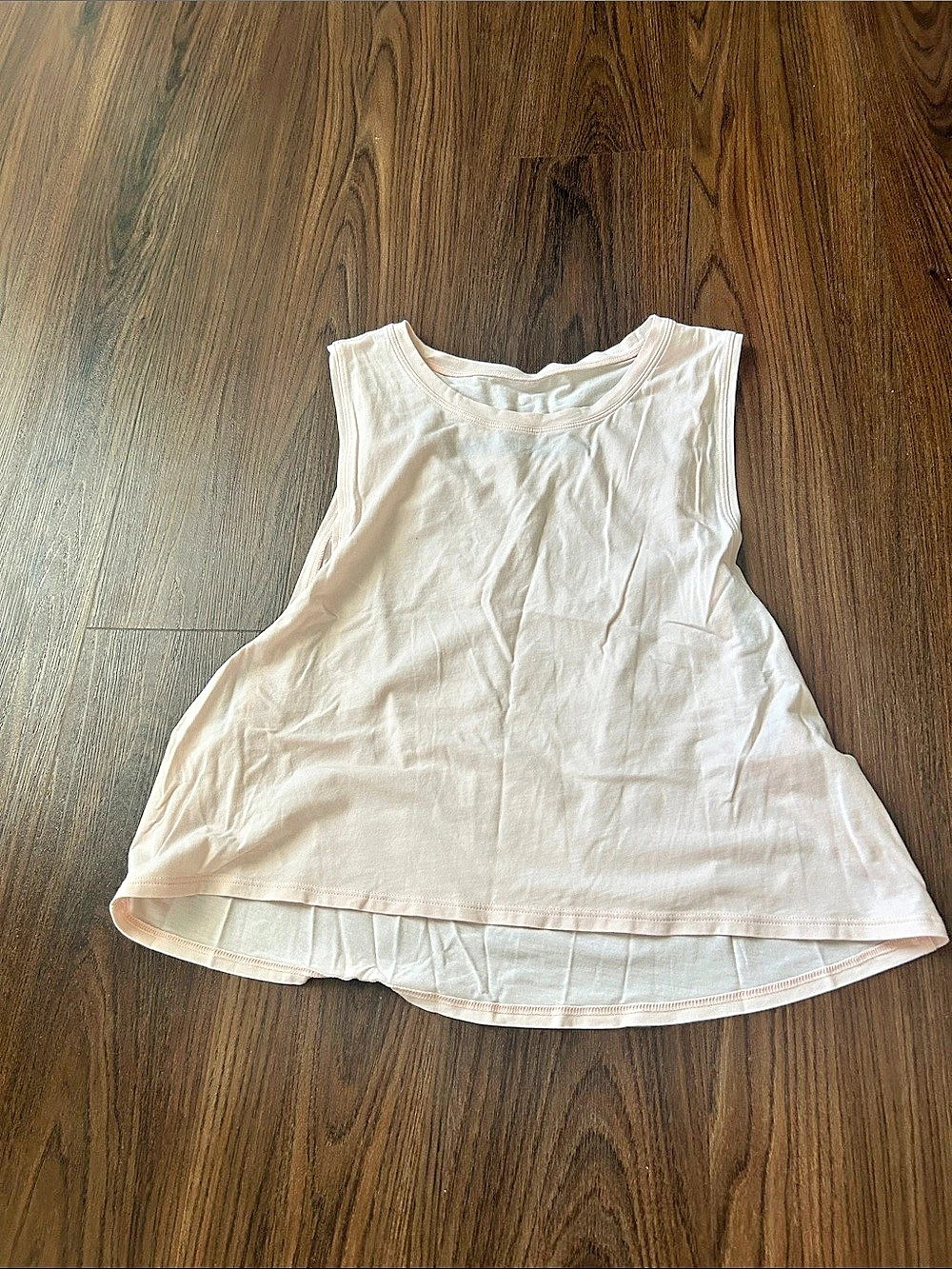 lululemon All Tied Up Tank Top *Pima Cotton Pink Size 10